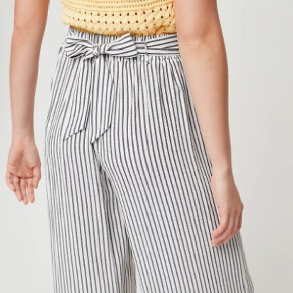 WILFRED | Aritzia Faun Striped Wide-Leg Pant | Sz. S - Picture 5 of 11